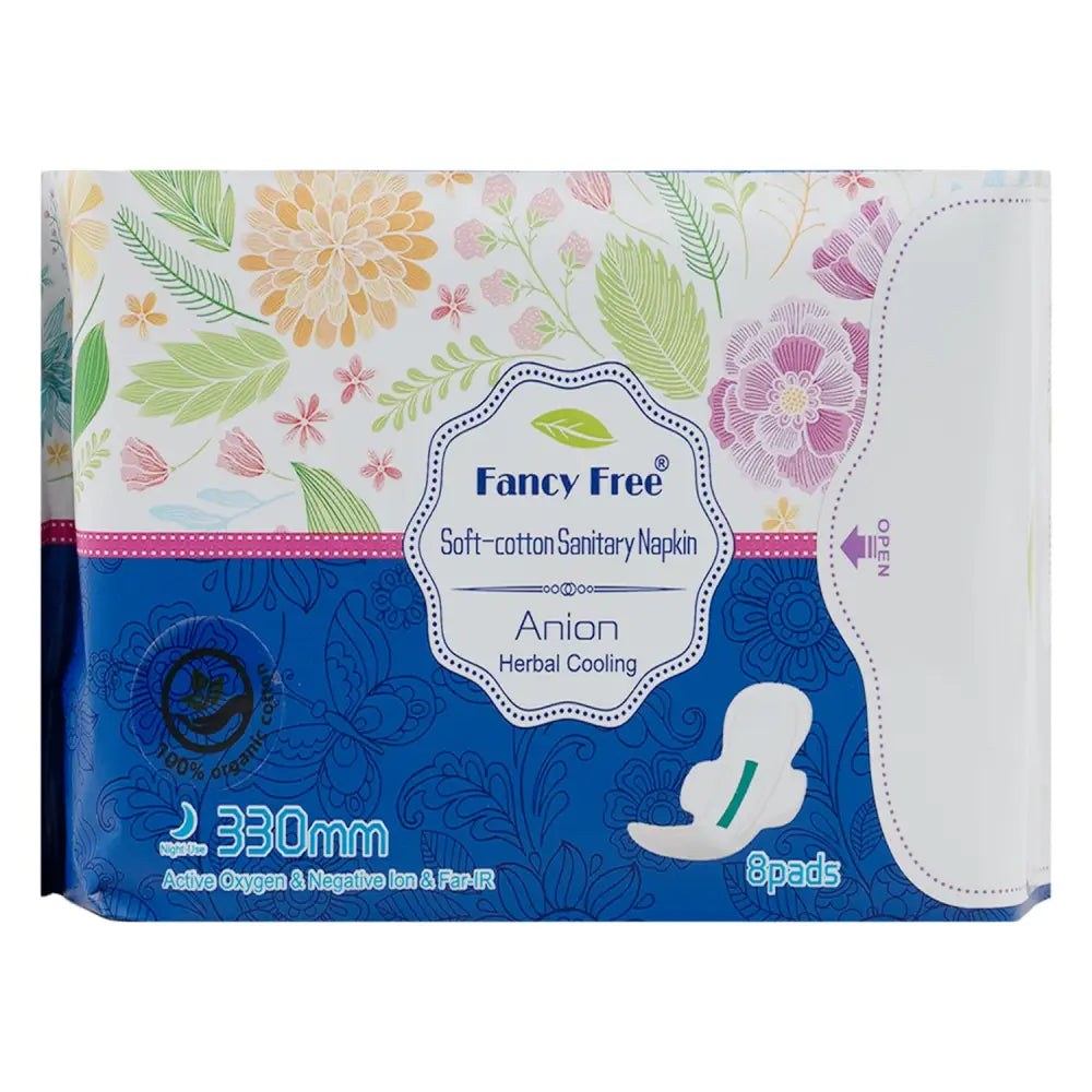 Fancy Free Soft-Cotton Sanitary Napkin 330mm - 8Pads