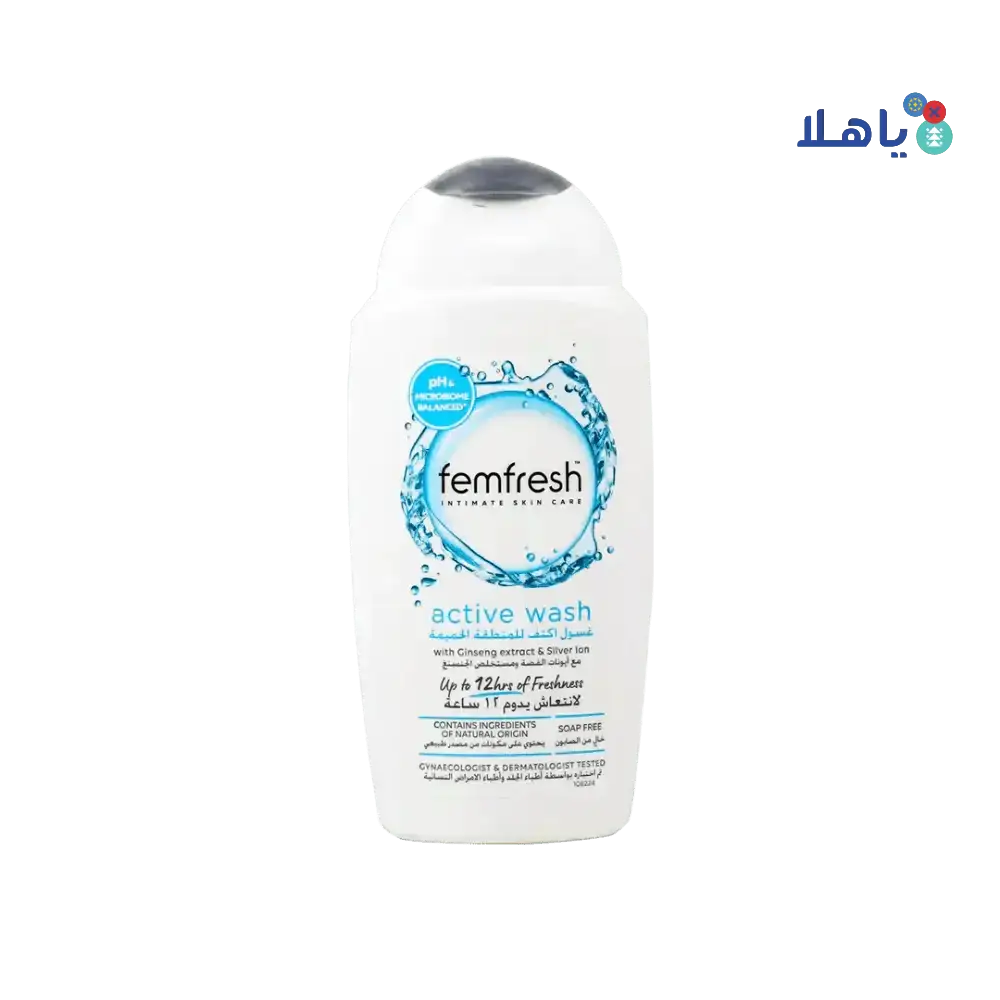 FEM FRESH - Femfresh Active Fresh Wash 250Ml - Pharmazone - 