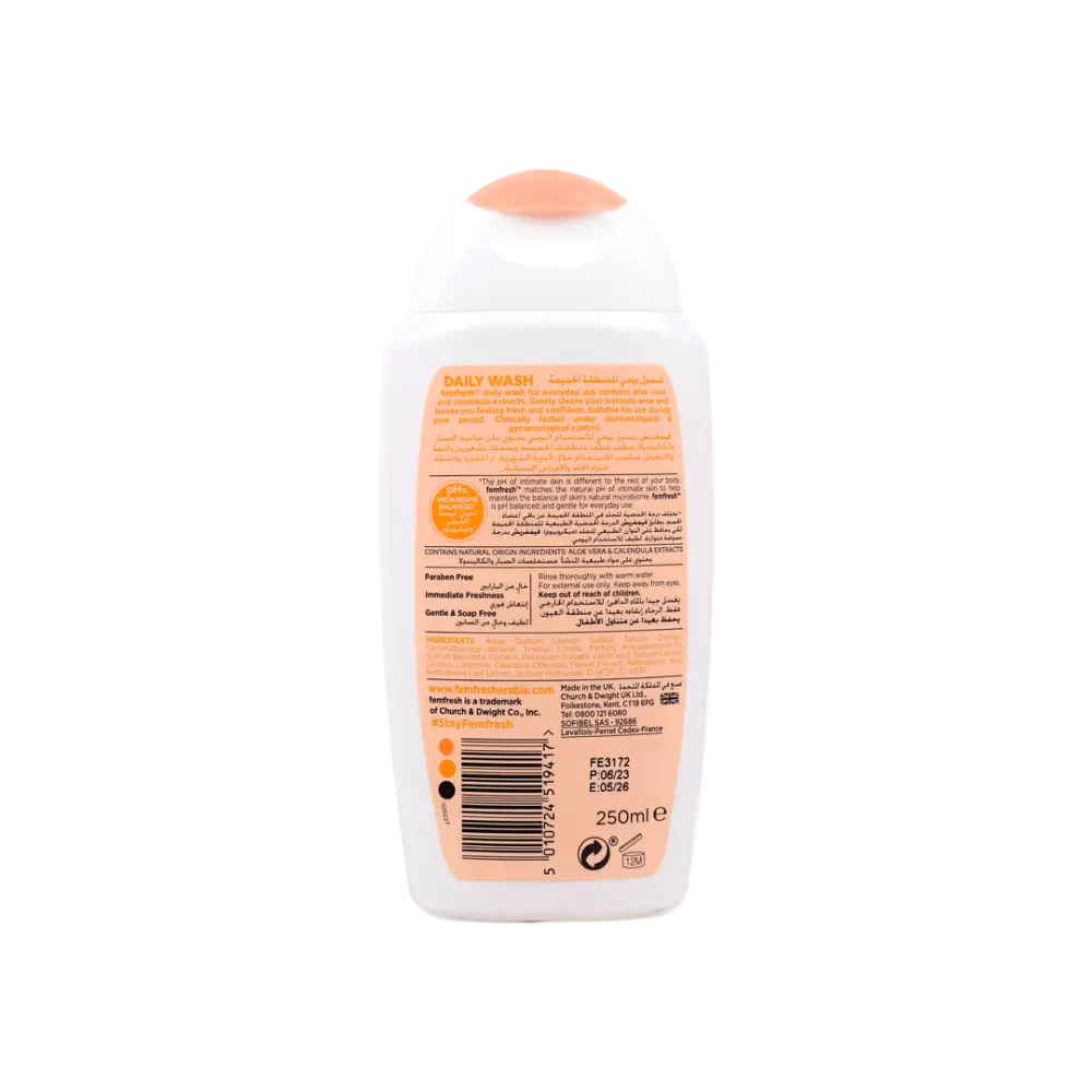 FEMFRESH DAILY INTIMATE WASH 250ML