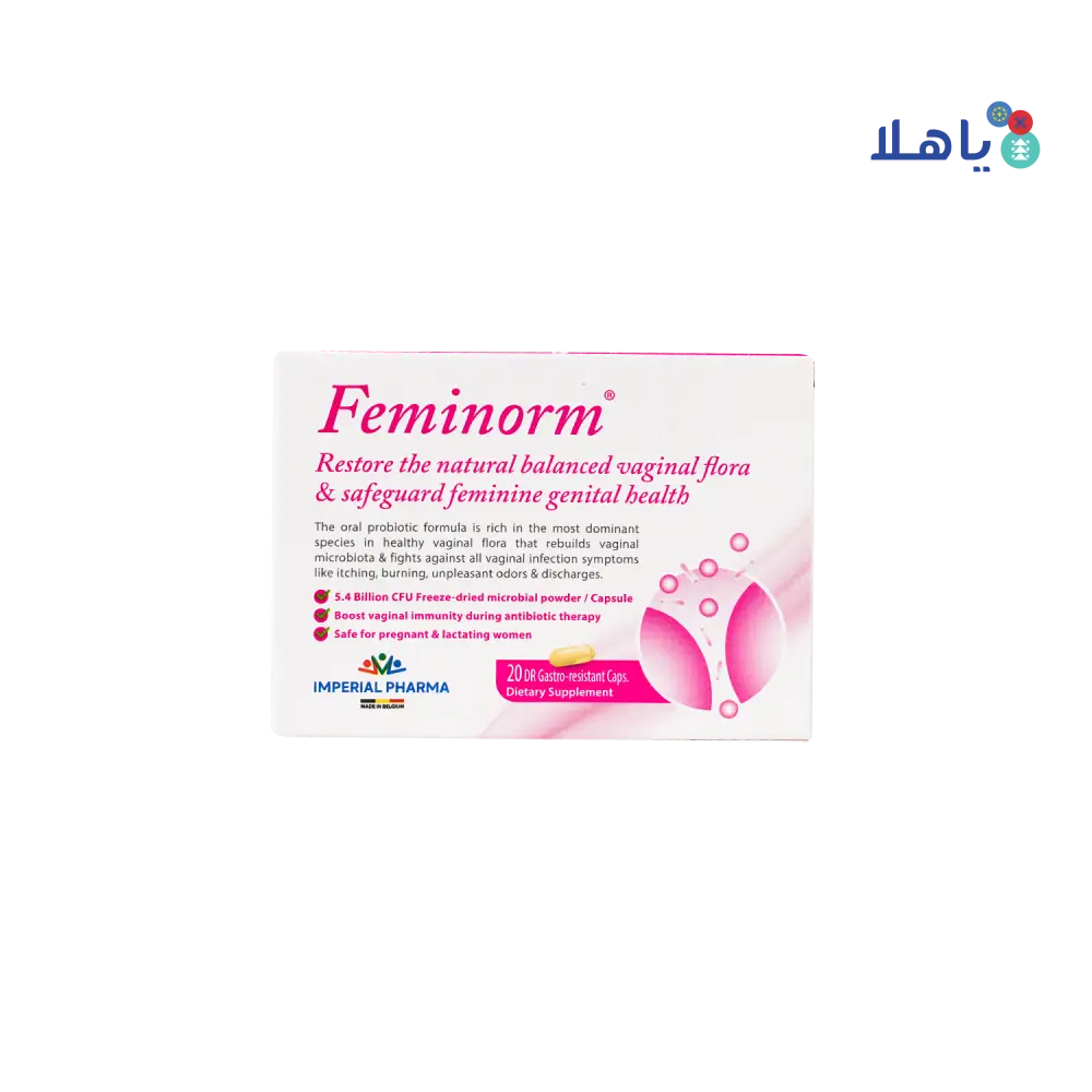 FEMINORM 20 CAPSULES