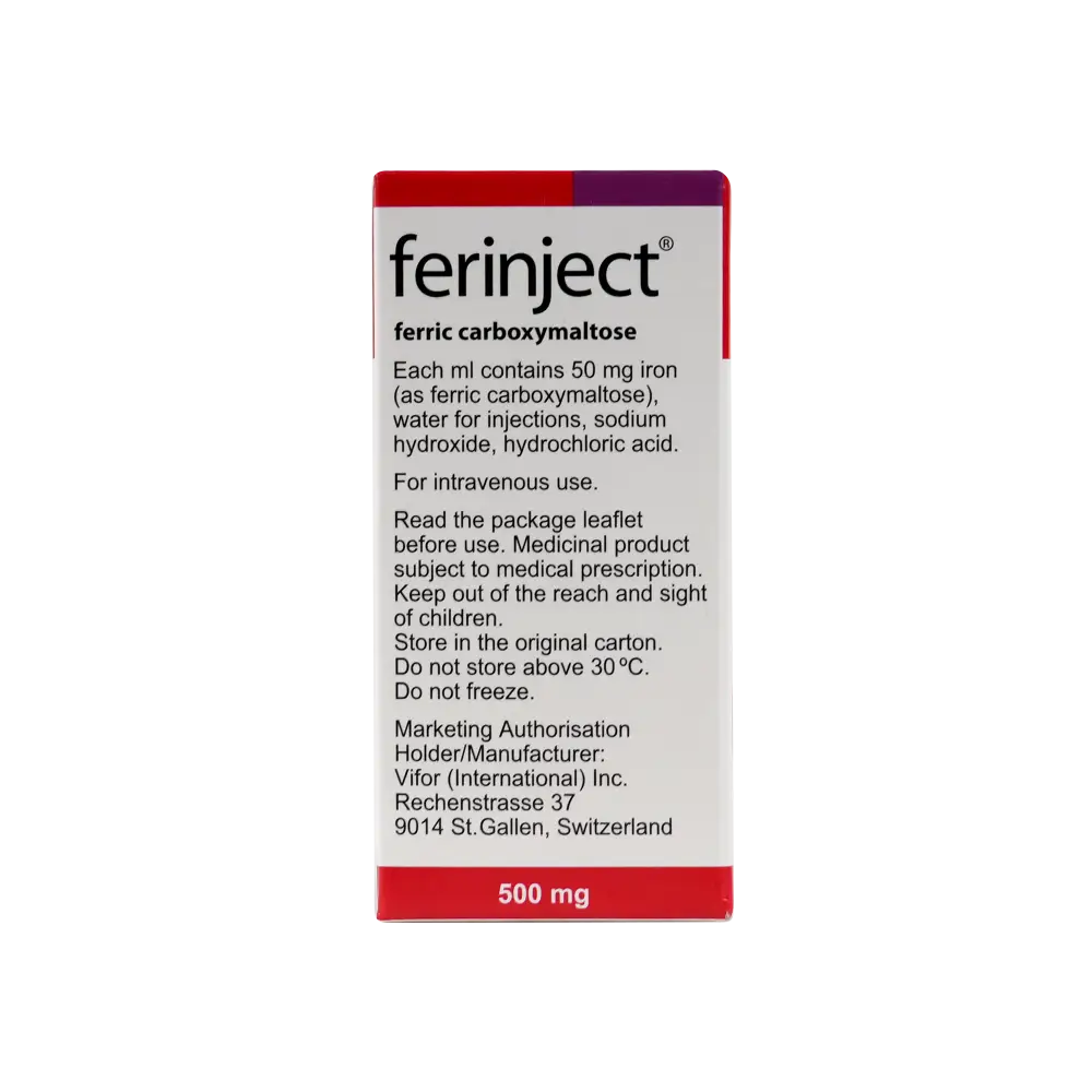 FERINJECT 50MG IRON/ML 1X10ML VIAL