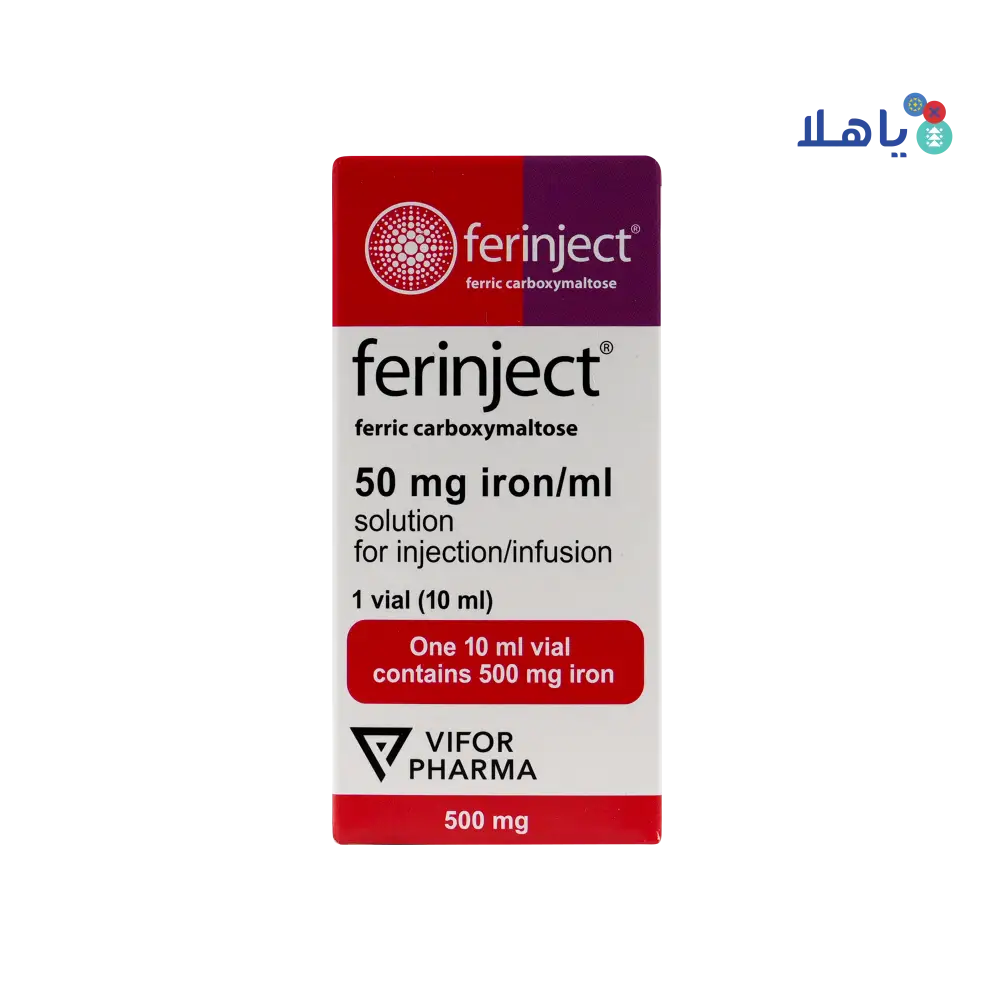 FERINJECT 50MG IRON/ML 1X10ML VIAL