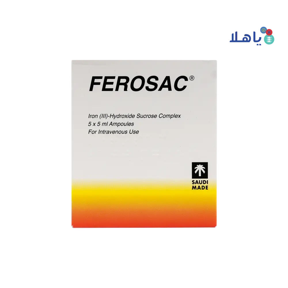 FEROSAC IV 100MG/5ML 5AMP