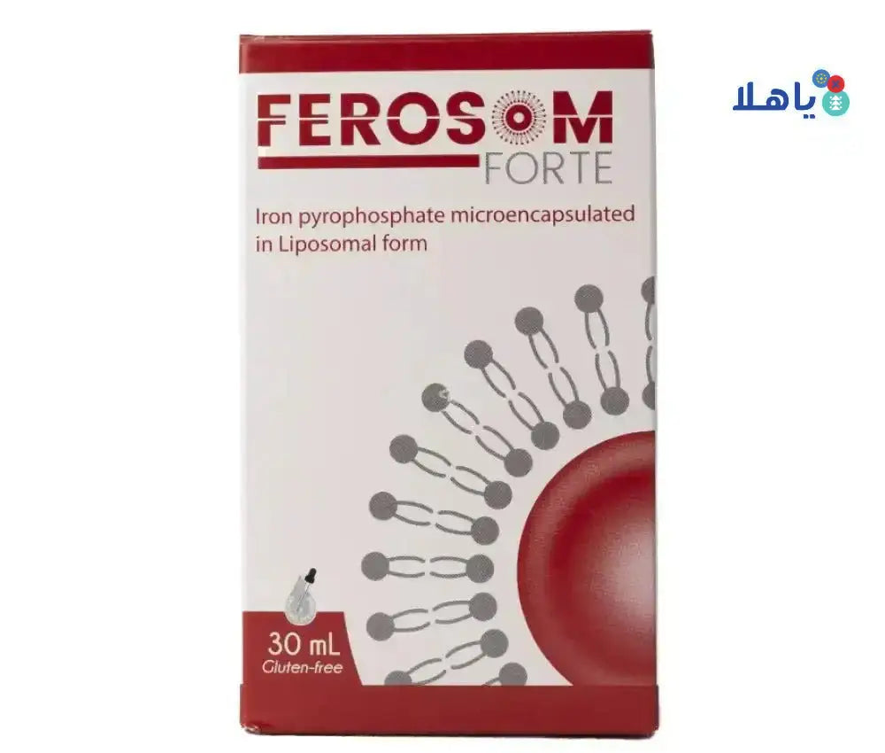 UNITED PHARMA - FEROSOM FORTE GLUTEN FREE 30ML - Pharmazone - 