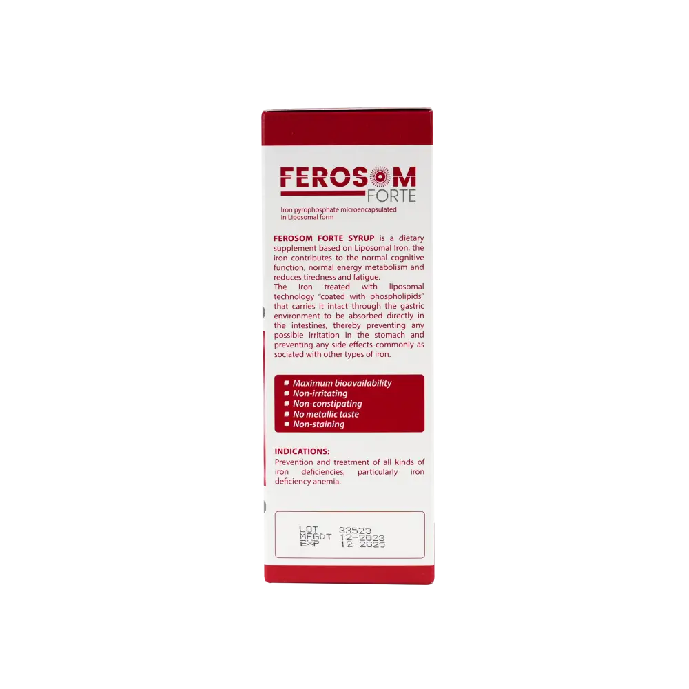 FEROSOM FORTE SYRUP 200ML