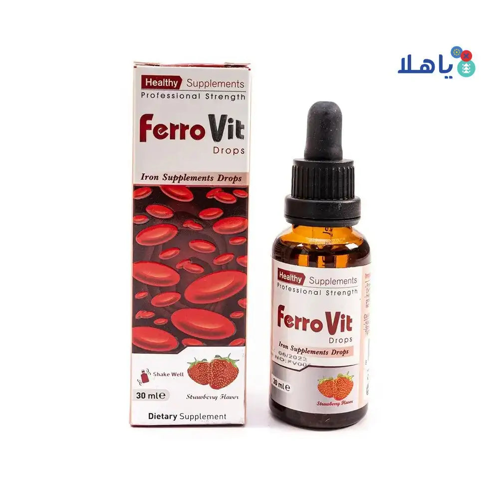 HEALTHY SUPPLEMENTS - Ferro Vit Drops 50Ml - Pharmazone - 