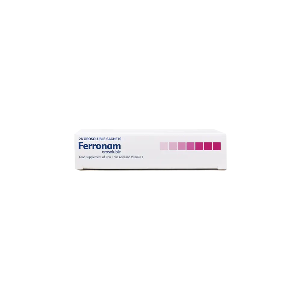 FERRONAM OROSOLUBLE 28 SACHETS