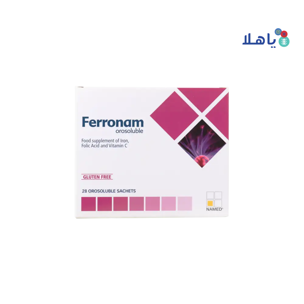 FERRONAM OROSOLUBLE 28 SACHETS