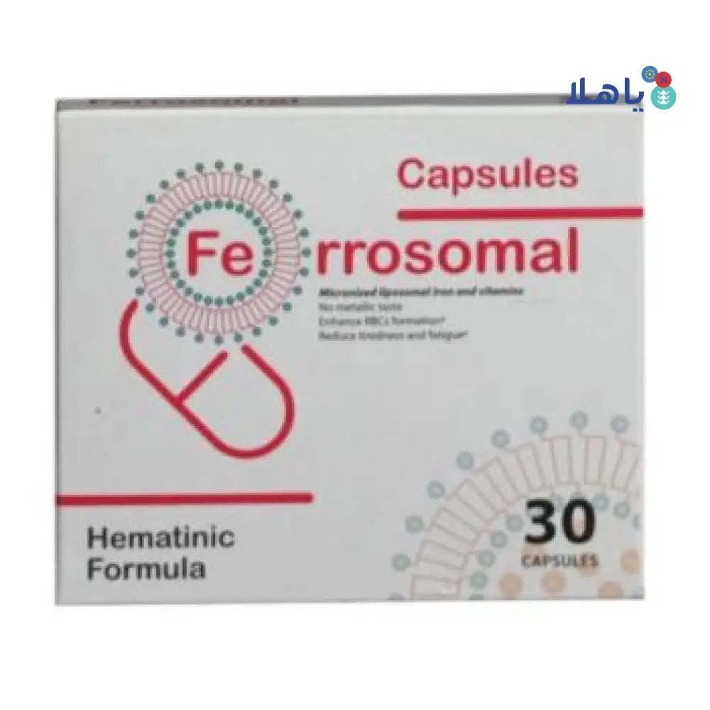 FERROSOMAL 30 CAPSULES