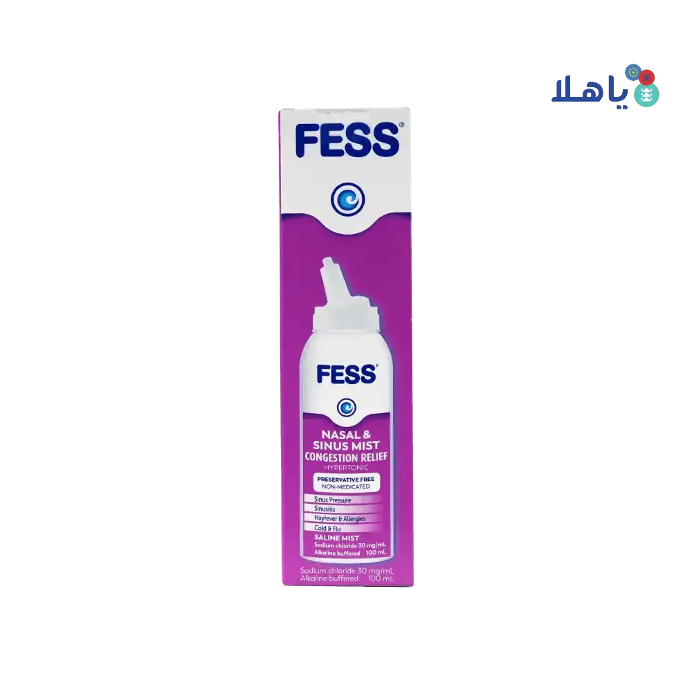 Fess - Fess Nasal & Sinus Mist Spray 100Ml - Pharmazone - 