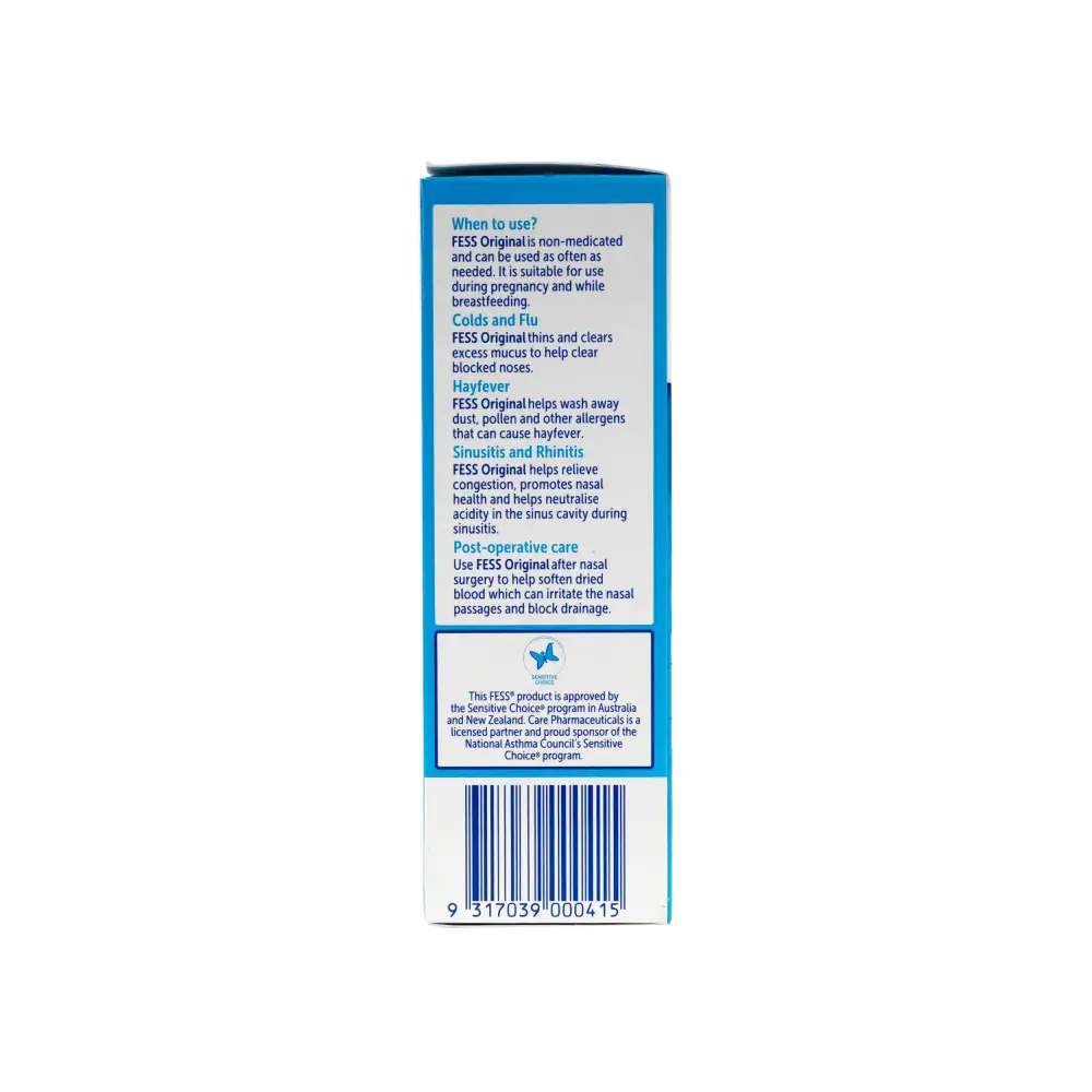 FESS ORIGINAL SALINE NASAL SPRAY 75ML