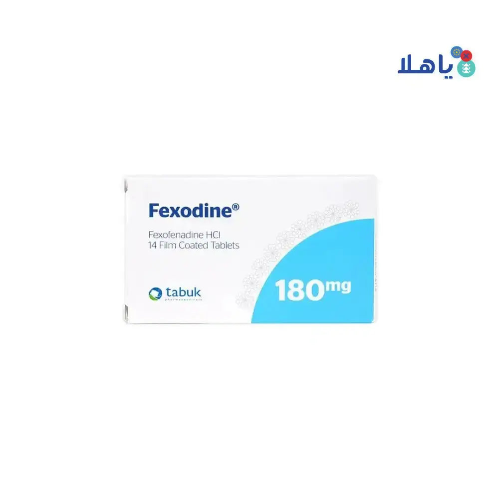 TABUK - FEXODINE 180 MG 14 TAB - Pharmazone - 