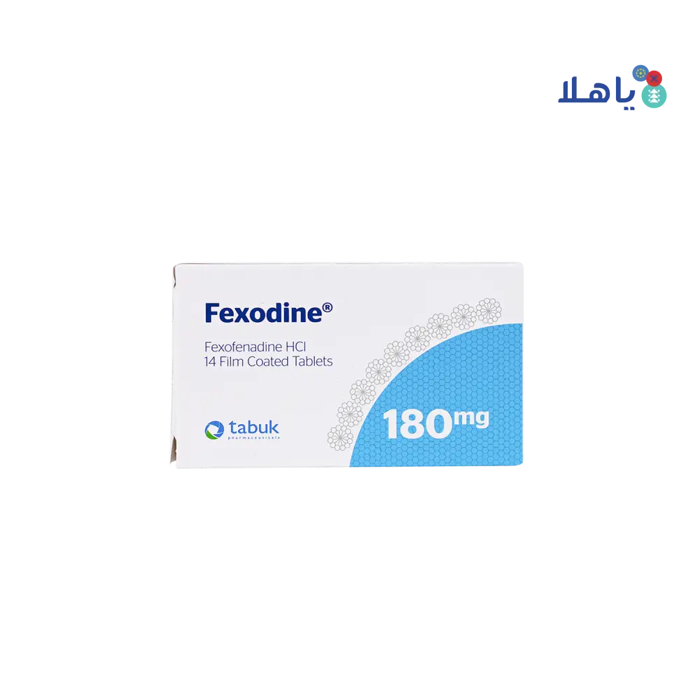 FEXODINE 180 MG 14 TAB