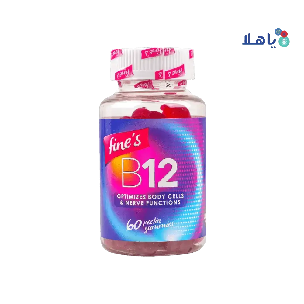 FINE HEALTHCARE GROUP INC - Fine's Adult B12 1000mcg 60 Gummies - Pharmazone - 