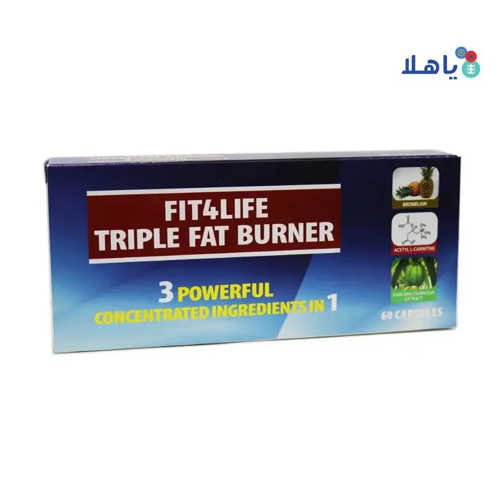 FIT 4 LIFE - FIT 4 LIFE TRIPLE FAT BURNER 60CAPS - Pharmazone - 