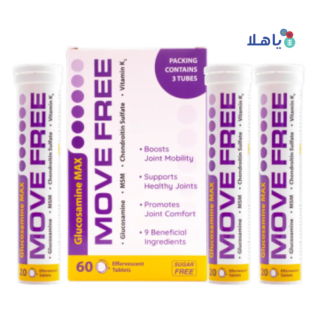 FIT 4 LIFE GLUCOSAMINE MAX MOVE FREE 60 EFF.TABLETS