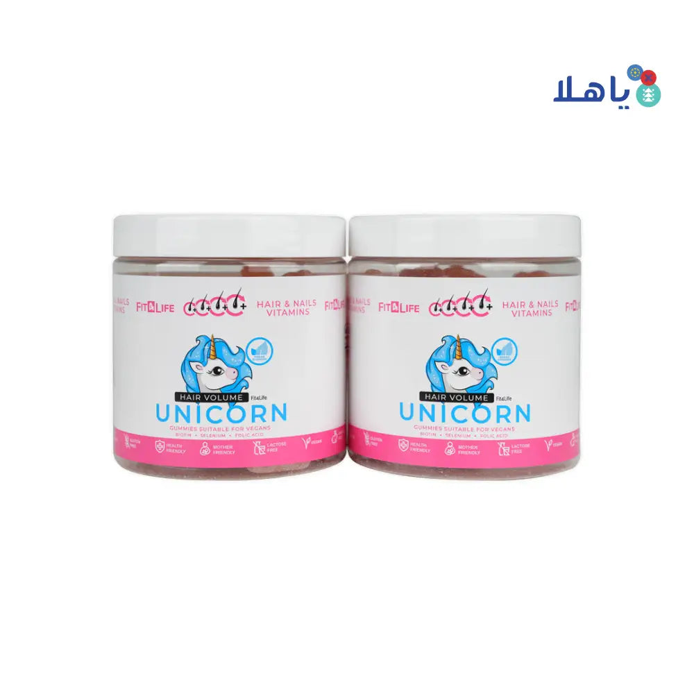 Fit 4 Life Hair Volume Unicorn Set