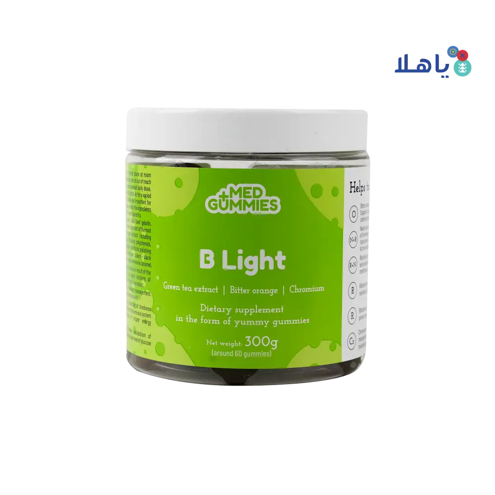 FIT 4 LIFE +MED GUMMIES B LIGHT 300G 60 GUMMIES