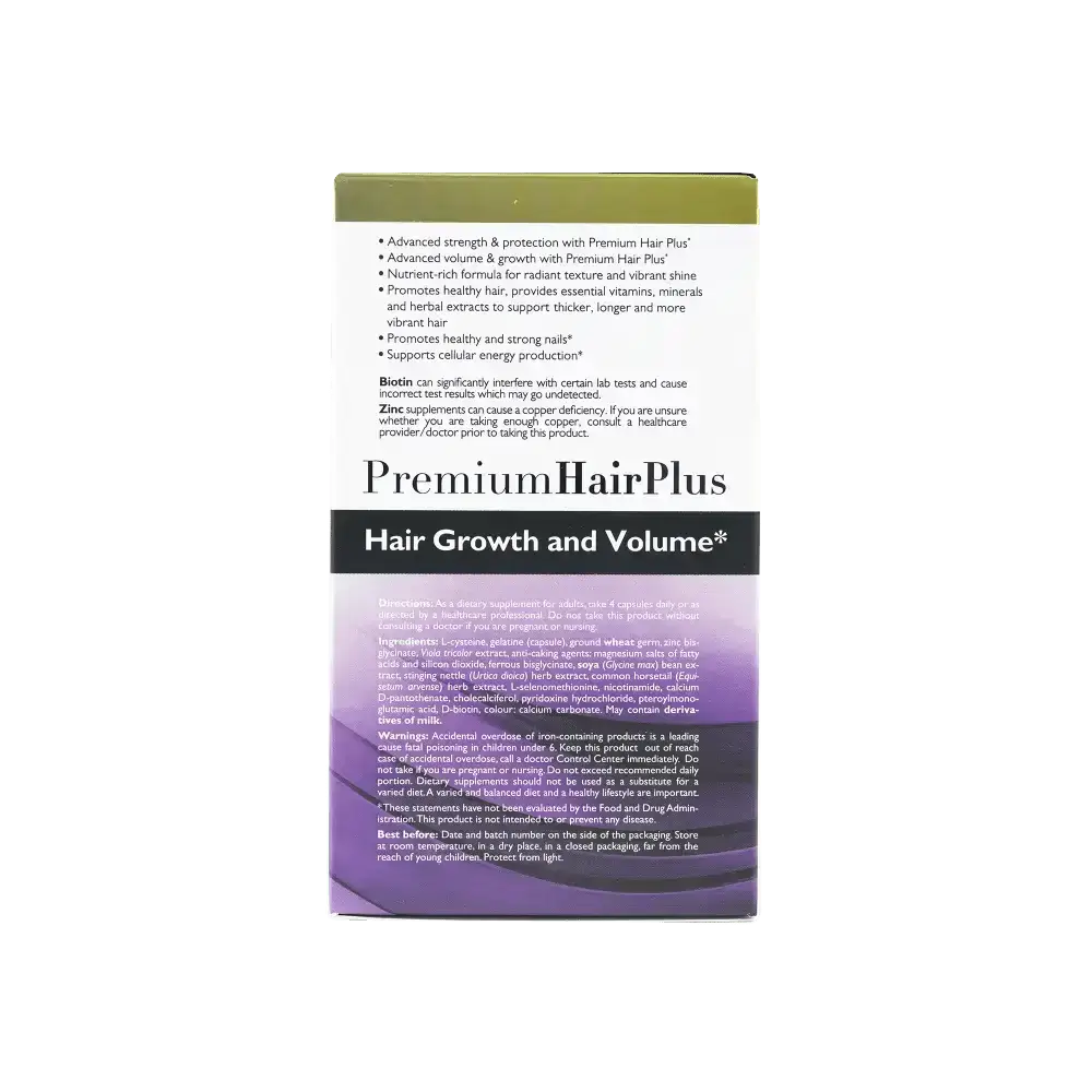 FIT 4 LIFE - FIT 4 LIFE PREMIUM HAIR PLUS 90 CAPSULES - Pharmazone - 