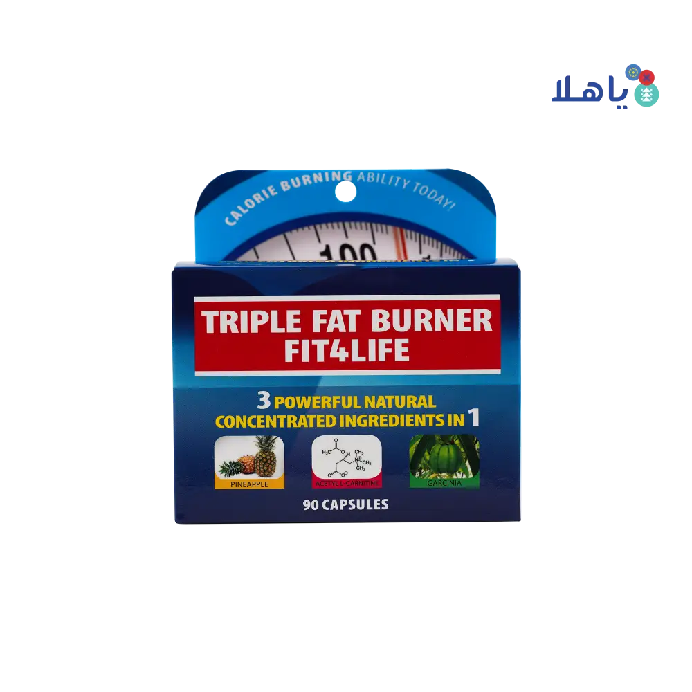 FIT 4 LIFE TRIPLE FAT BURNER  90CAPS