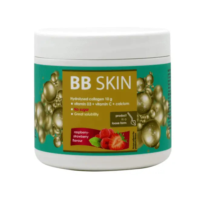 Fit 4 Life Bb Skin Vit D3+Vit C+Cal Rasberry 300G