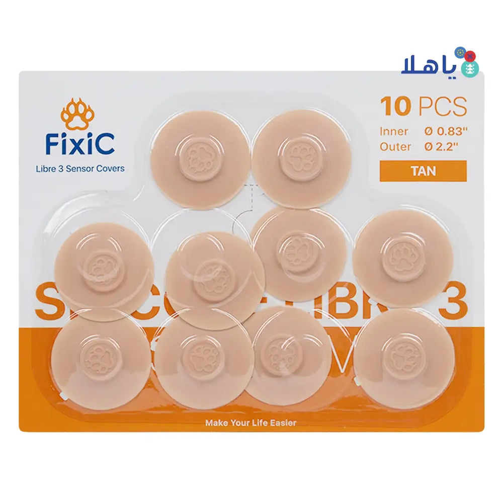 Fixic Silicone Libre 3 Sensor Covers 10 Pcs