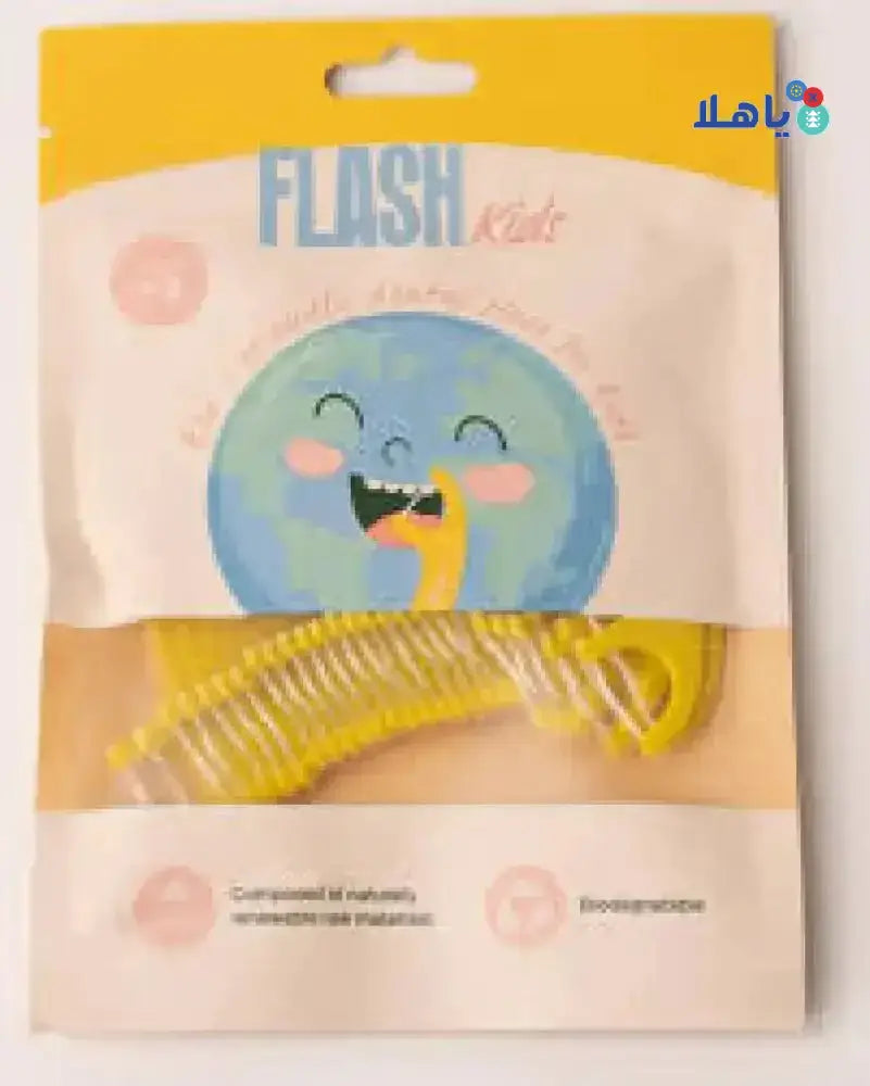 Flash - Flash Kids +3yrs Dental Floss 30pcs - Pharmazone - 