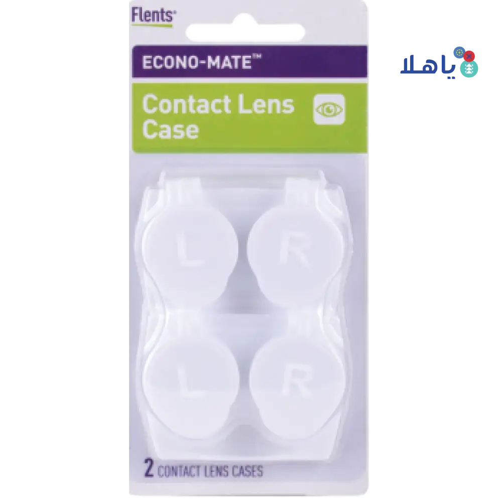 FLENTS ECONO-MATE CONTACT LENS CASE K1010