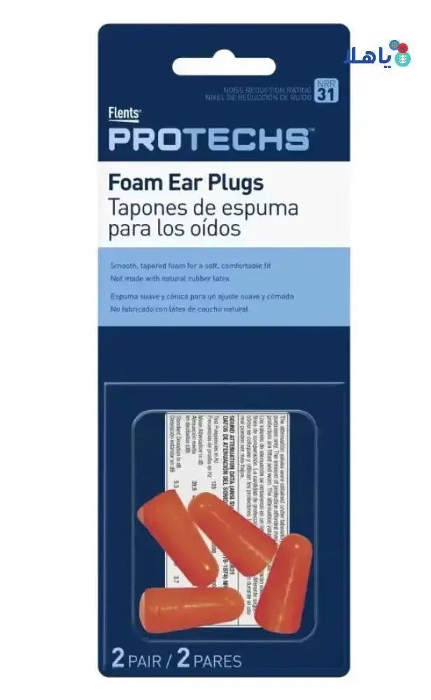 Flents - Flents Protechs Form Ear Plugs 2Pair - 400583A - Pharmazone - 