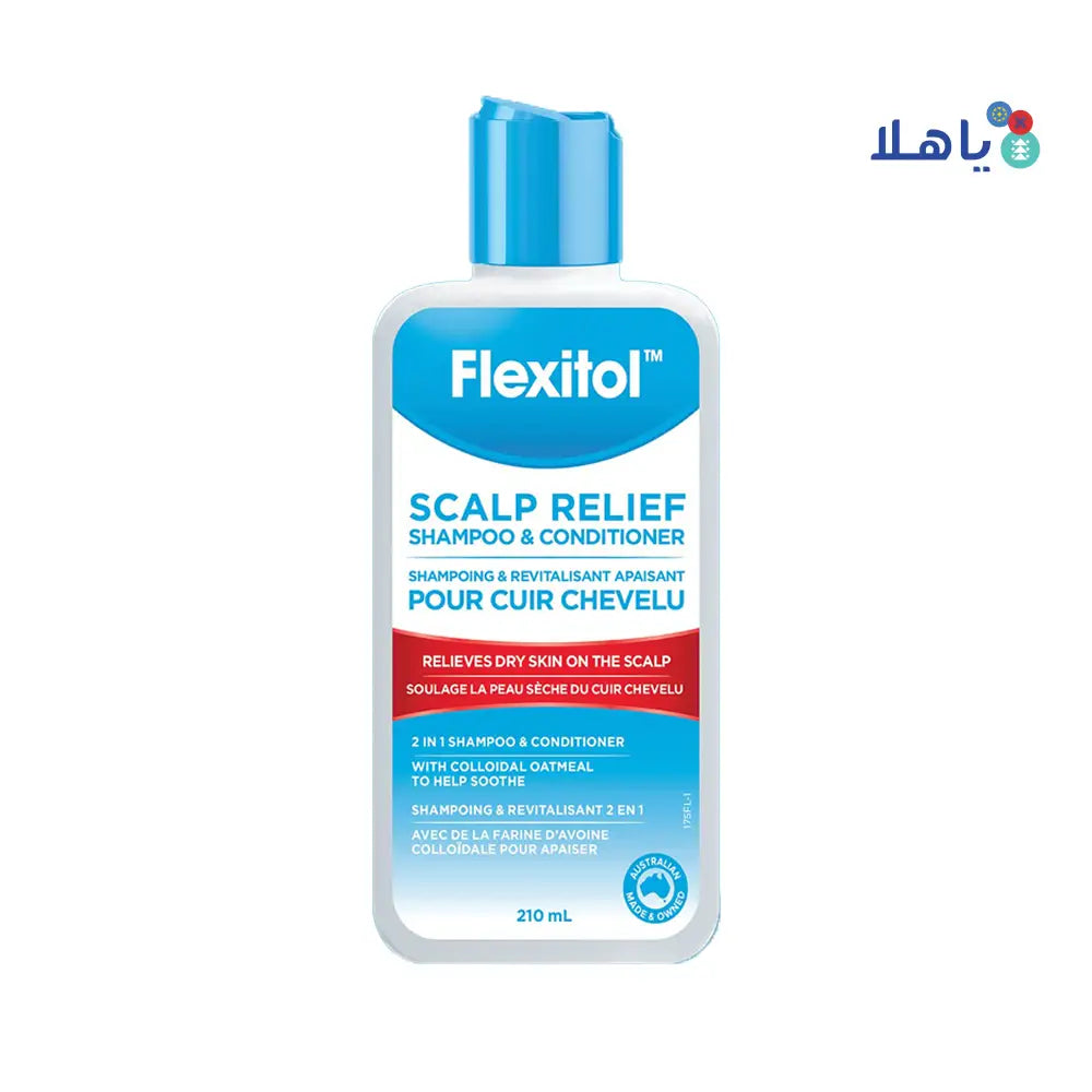 FLEXITOL SCALP RELIEF SHAMPOO & CONDITIONER (2 IN 1) 210ML