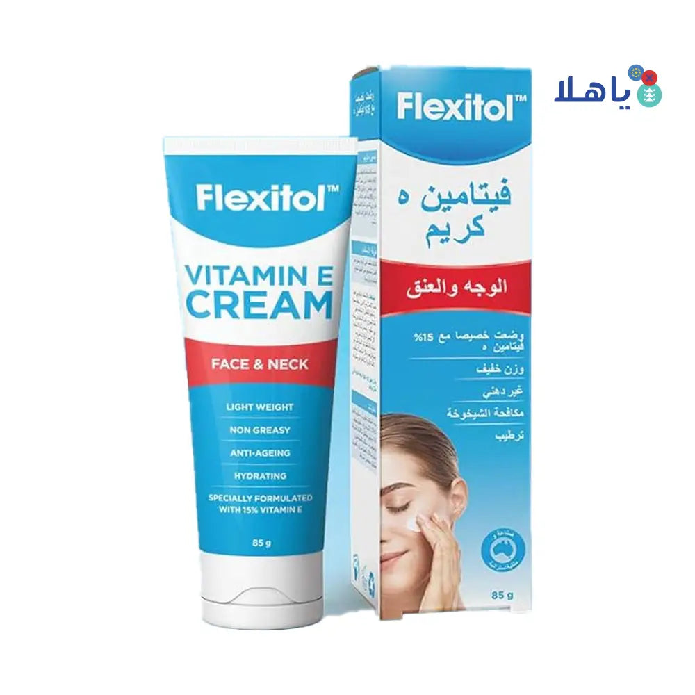 FLEXITOL VITAMIN E FACE & NECK CREAM 85G