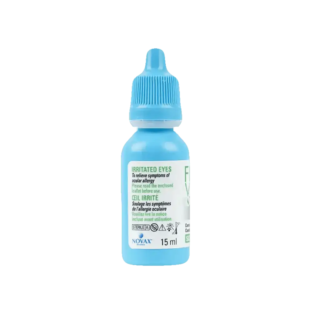 NOVAX - FLORA VISION IRRITATED EYE DROPS 15ML - Pharmazone - 