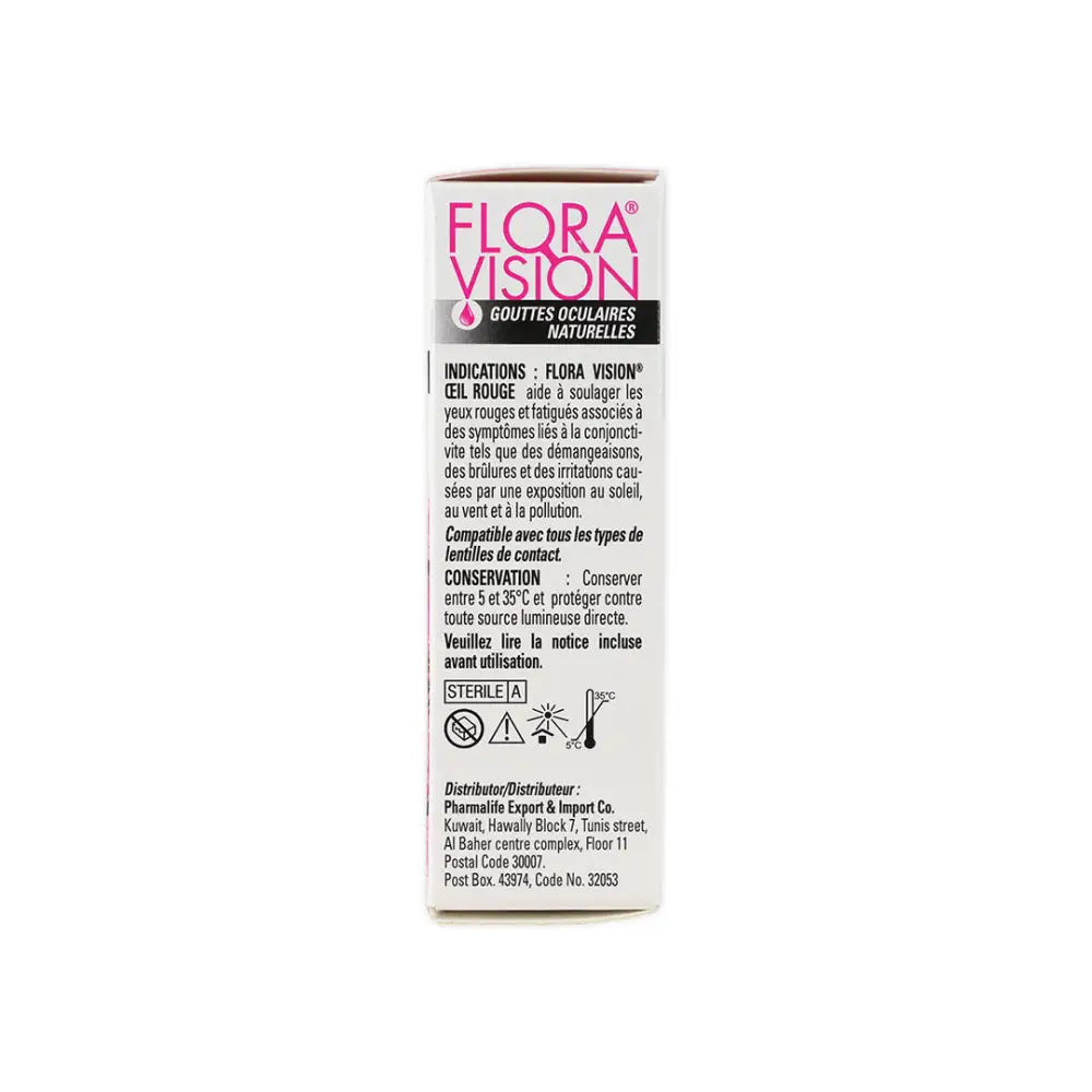 FLORA VISION RED EYE DROPS 15ML