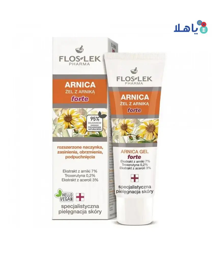 FLOSLEK - Floslek Arnica Gel Forte 50Ml - Pharmazone - 