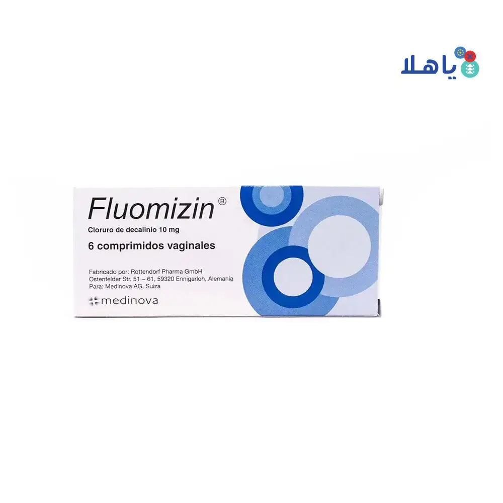 MEDINOVA LTD. - Fluomizin Vaginal 6 Tab - Pharmazone - 