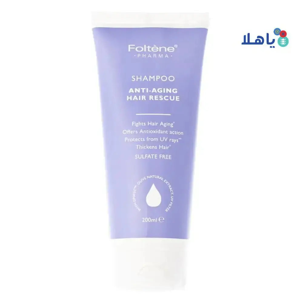 FOLTENE - Foltene Anti - Aging Hair Rescue Shampoo 200Ml - Pharmazone - 