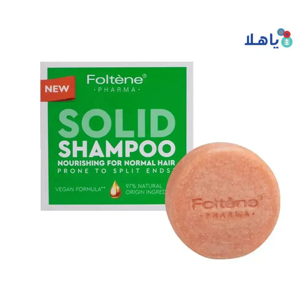 FOLTENE - FOLTENE SOLID SHAMPOO NOURISHING FOR NORMAL HAIR 75G - Pharmazone - 