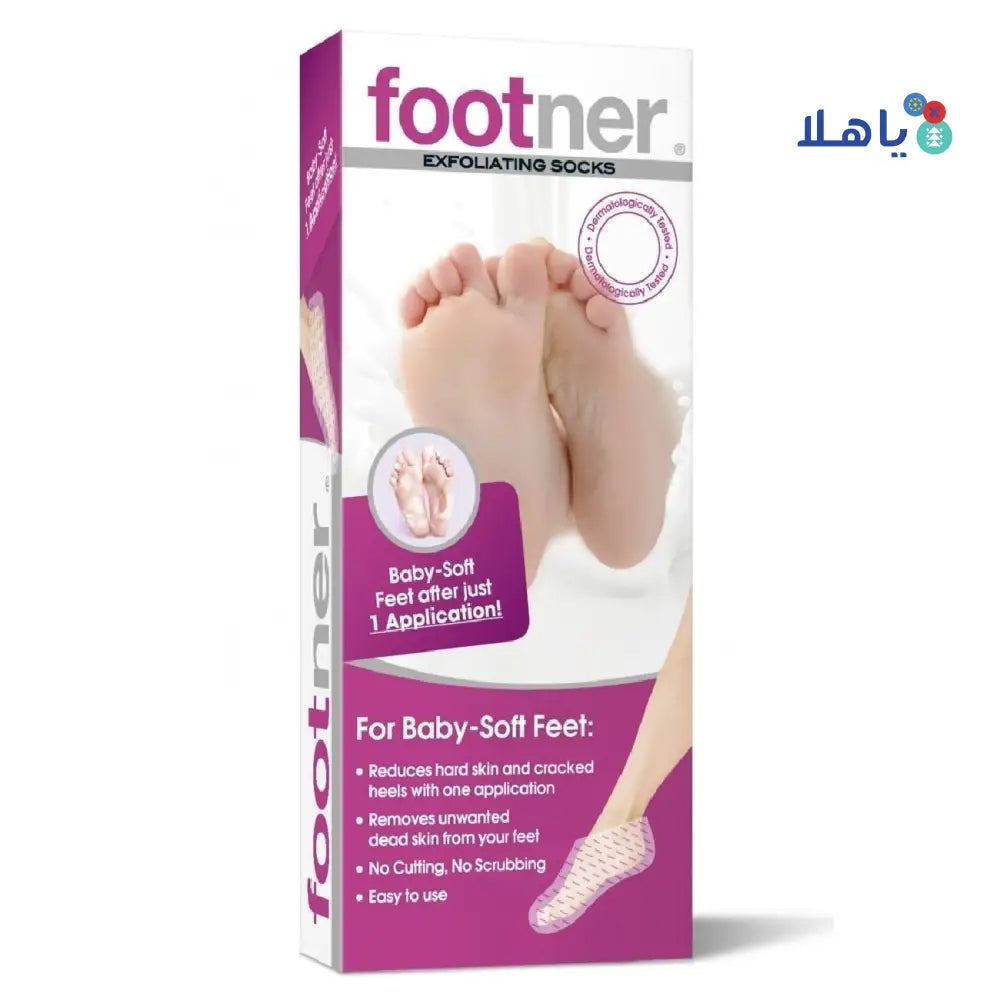 FOOTNER EXFOLIATING SOCKS