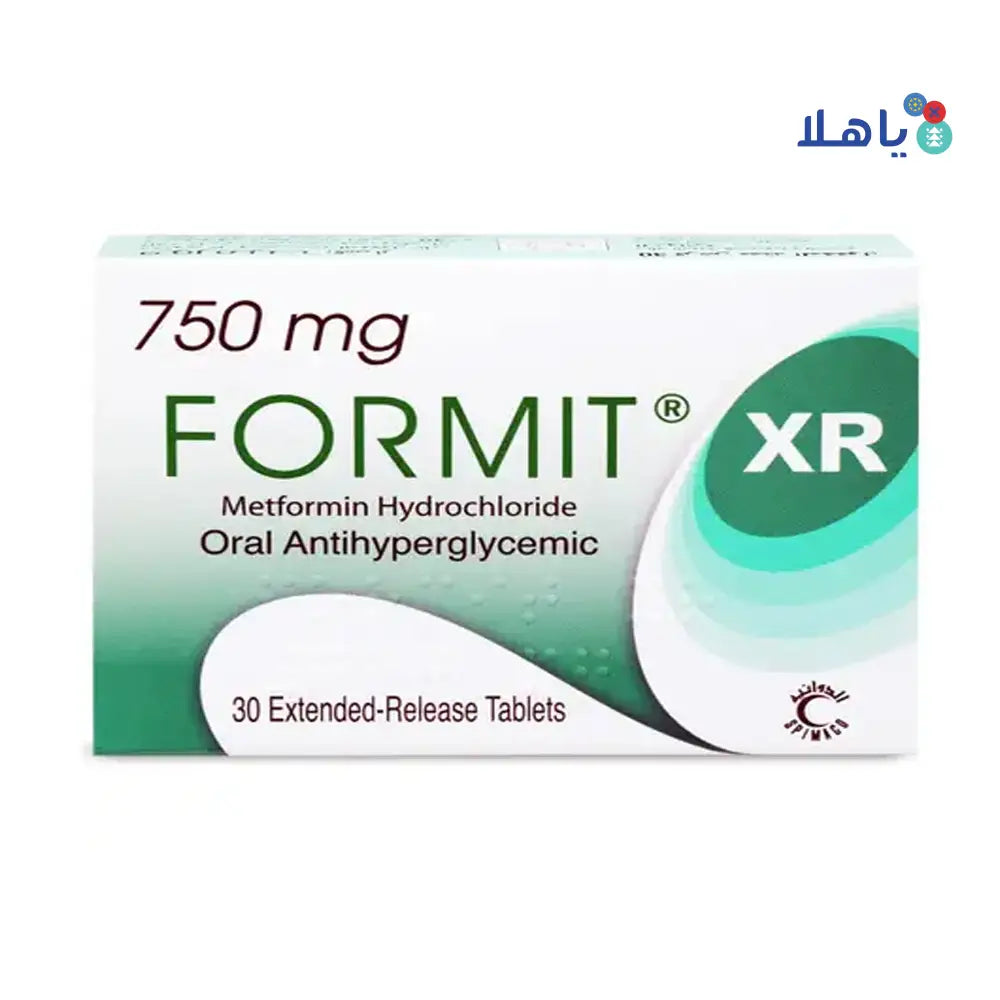 FORMIT XR 750MG 30 TABLETS