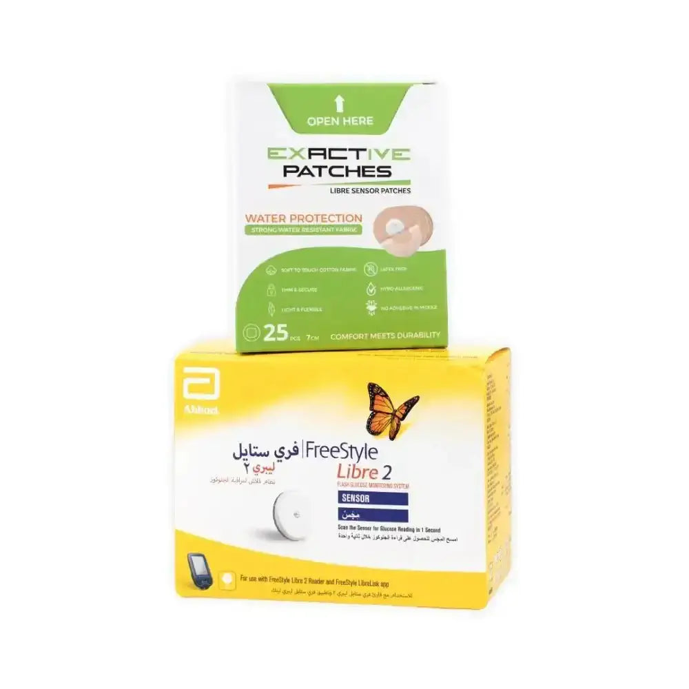 FreeStyle - Free Style Libre 2 Sensor + Patches Set - Pharmazone - 