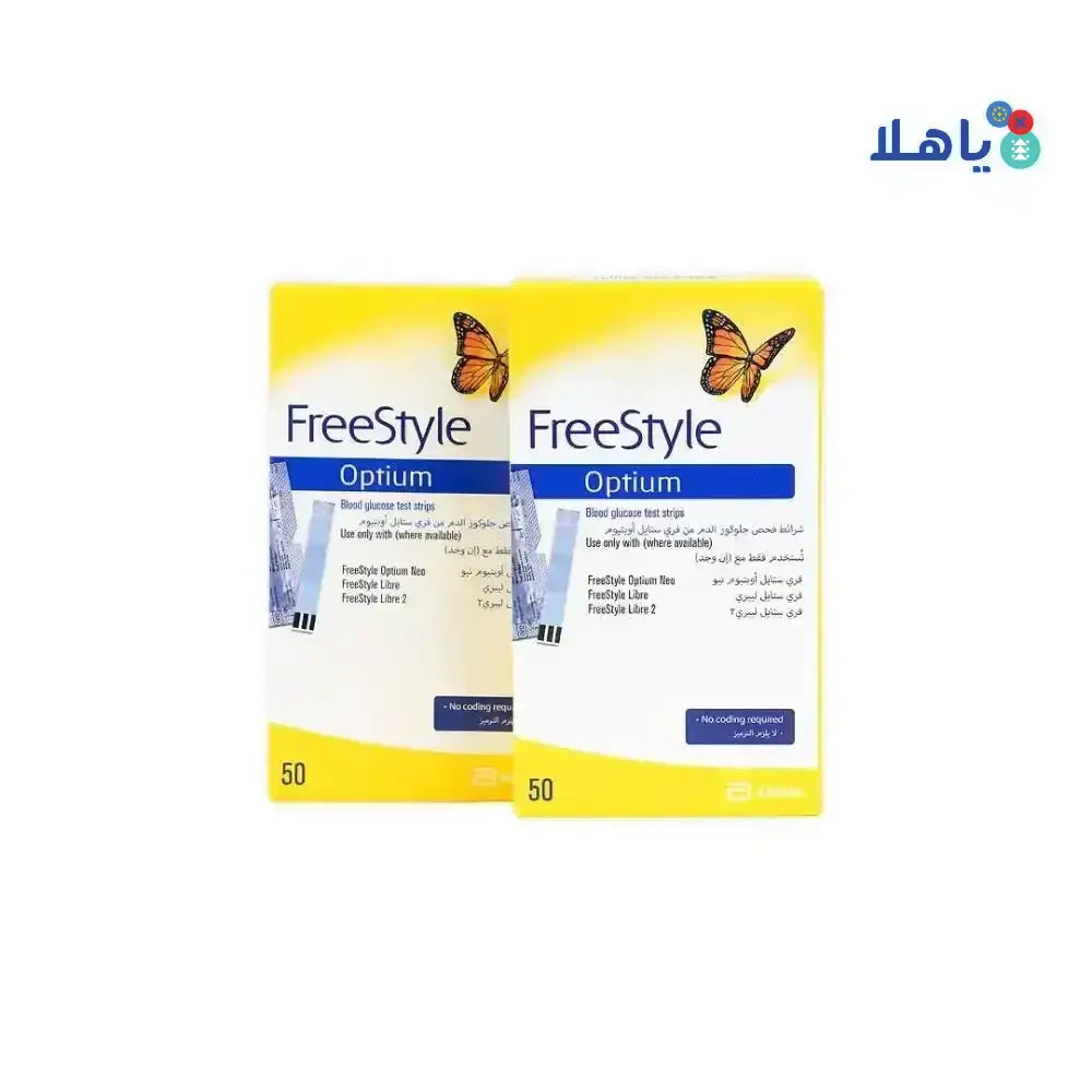 FreeStyle - Free Style Optium 50 Strips Duo Set - Pharmazone - 