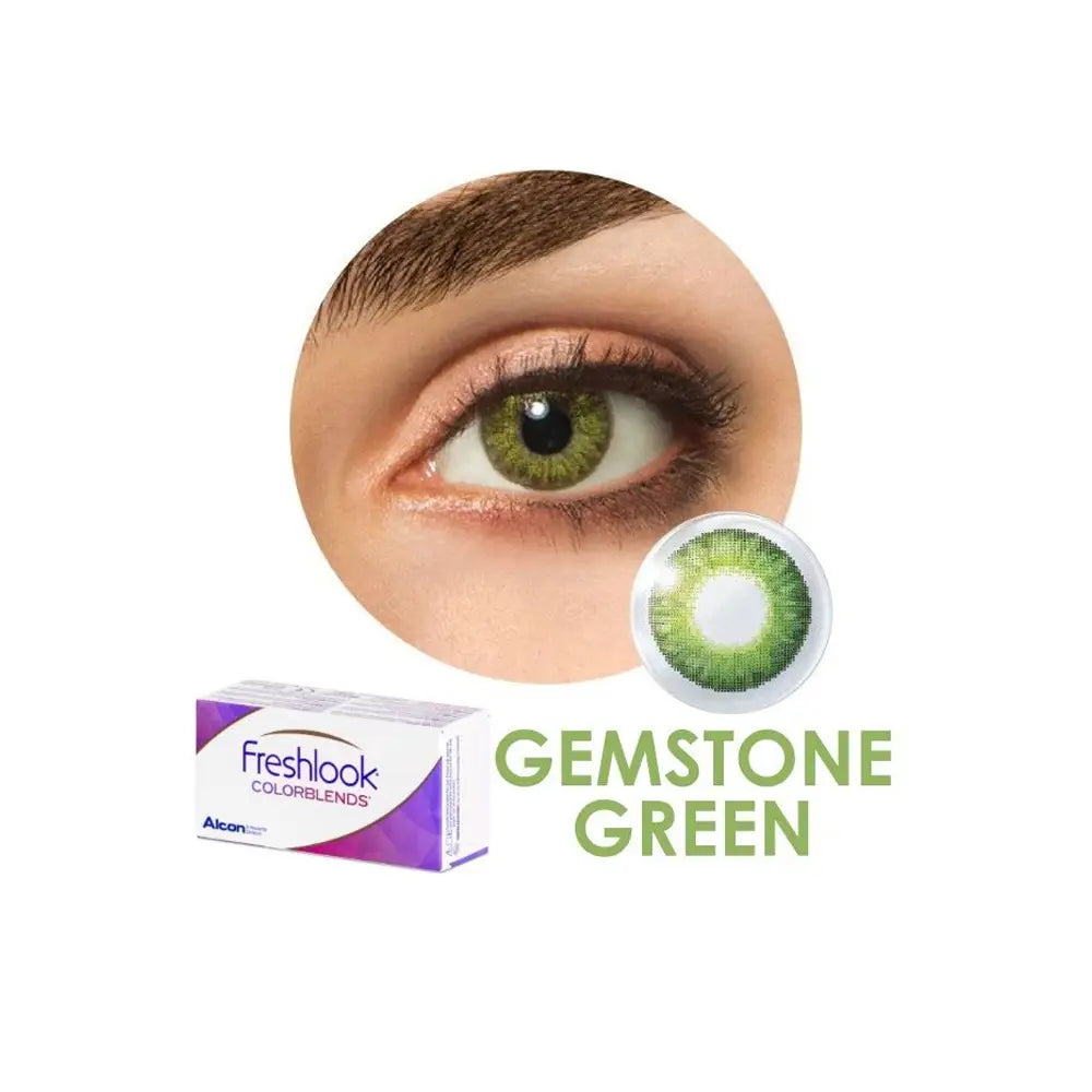 Freshlook Color Blend Monthly Lenses - Gemstone Green