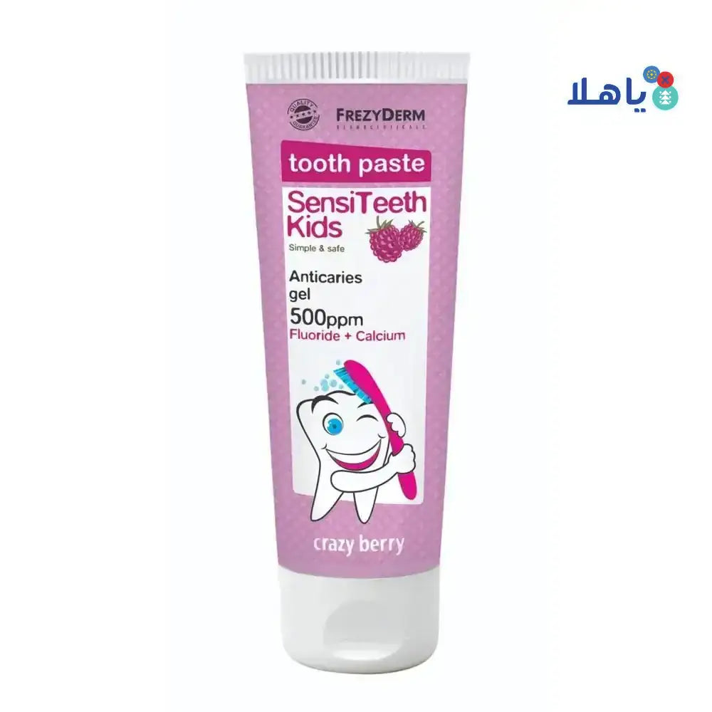 FREZYDERM - FrezyDerm Sensi Teeth Kids Toothpaste 50ml - Crazyberry - Pharmazone - 