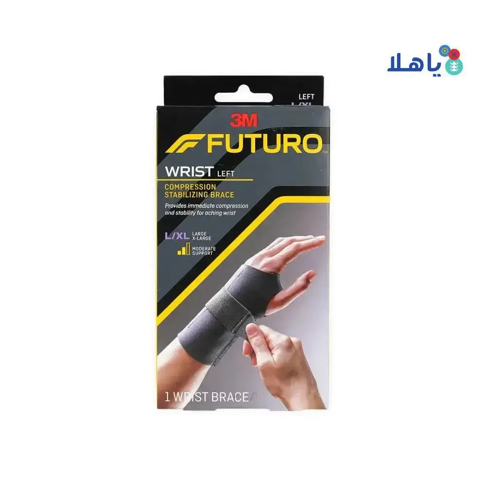 FUTURO - Futuro Wrist Compression Stabilizing Brace Left - 48403 L/XL - Pharmazone - 