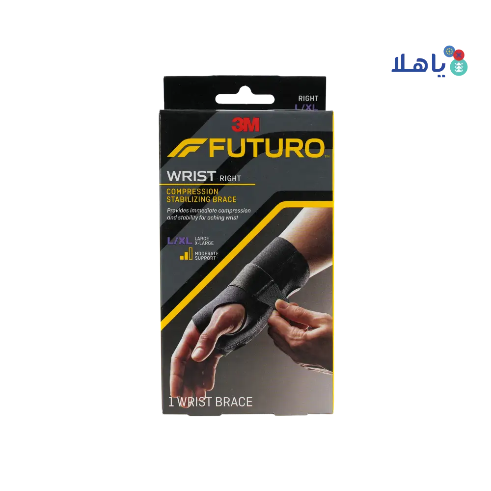 Futuro Wrist Compression Stabilizing Brace Right-48402 L/XL