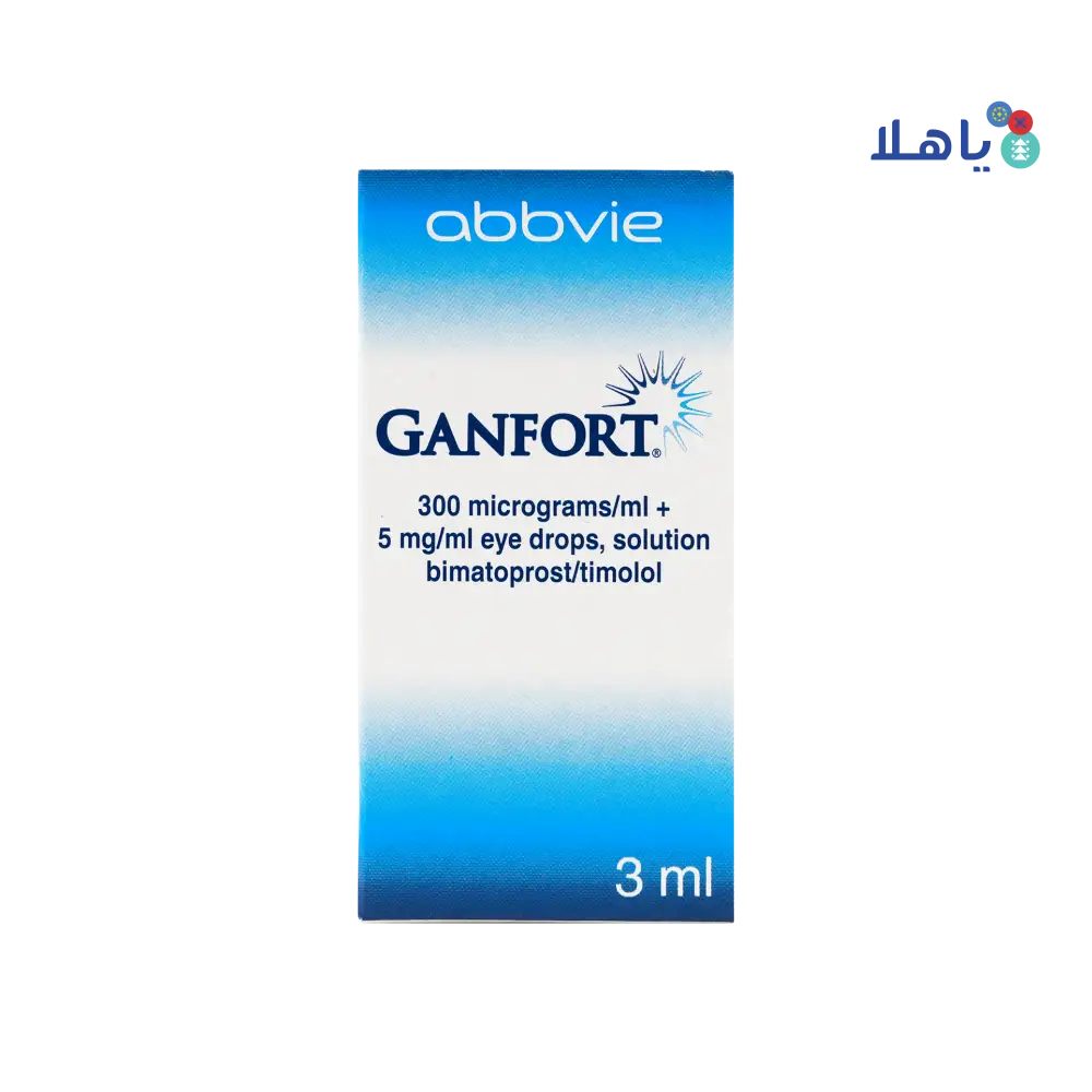 GANFORT EYE DROPS 3ML