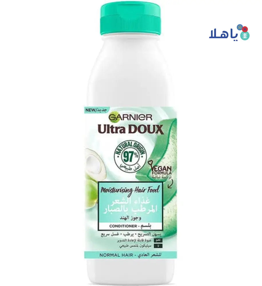 Garnier Ultra Doux Moisturising Hair Conditioner350ml-Normal