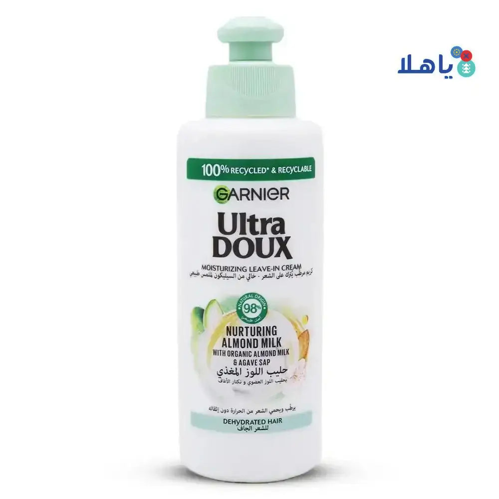 Garnier - Garnier Ultra Doux Leave In 200ml - Almond Milk - Pharmazone - 