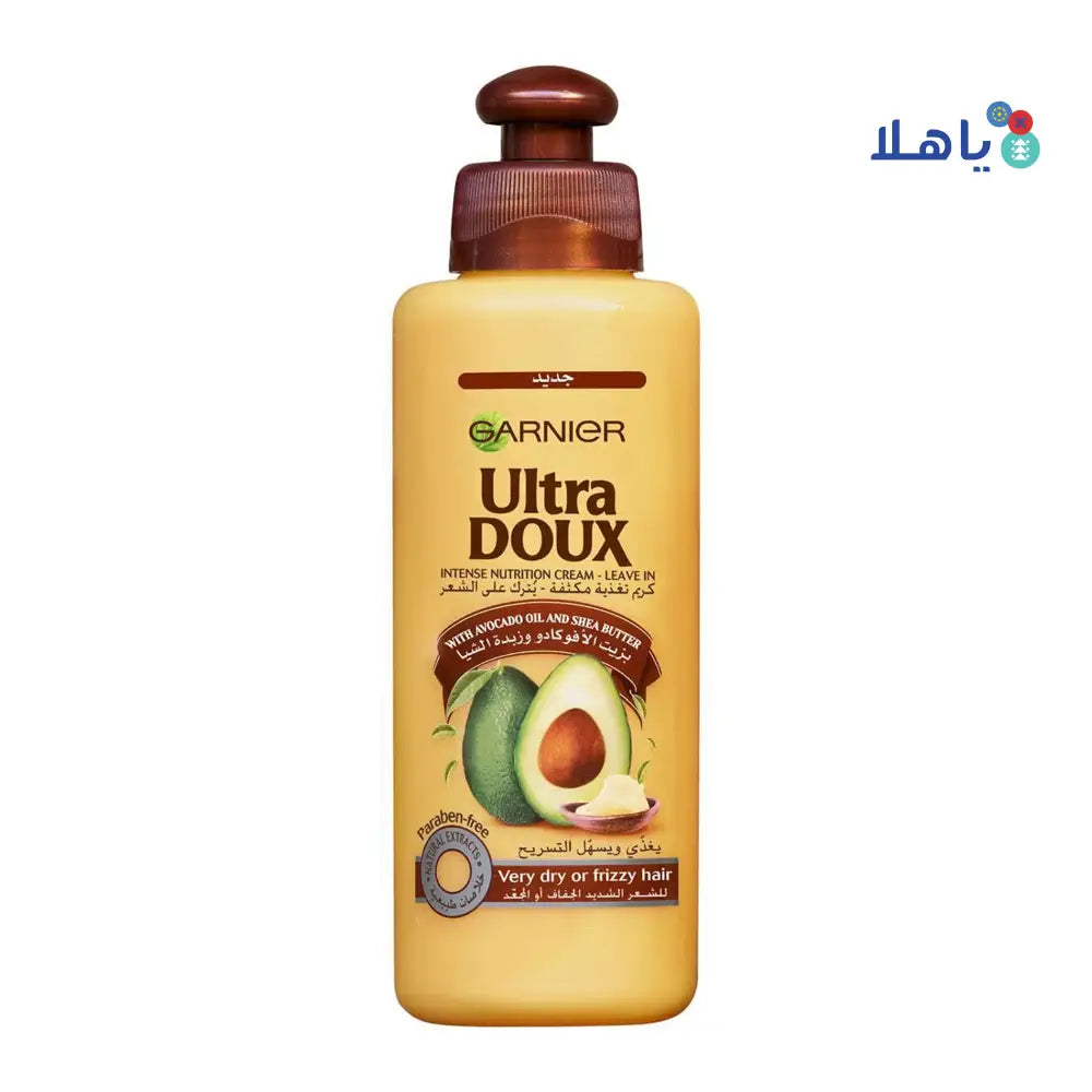 GARNIER ULTRA DOUX AVOCADO OIL & SHEA BUTTER 200ML