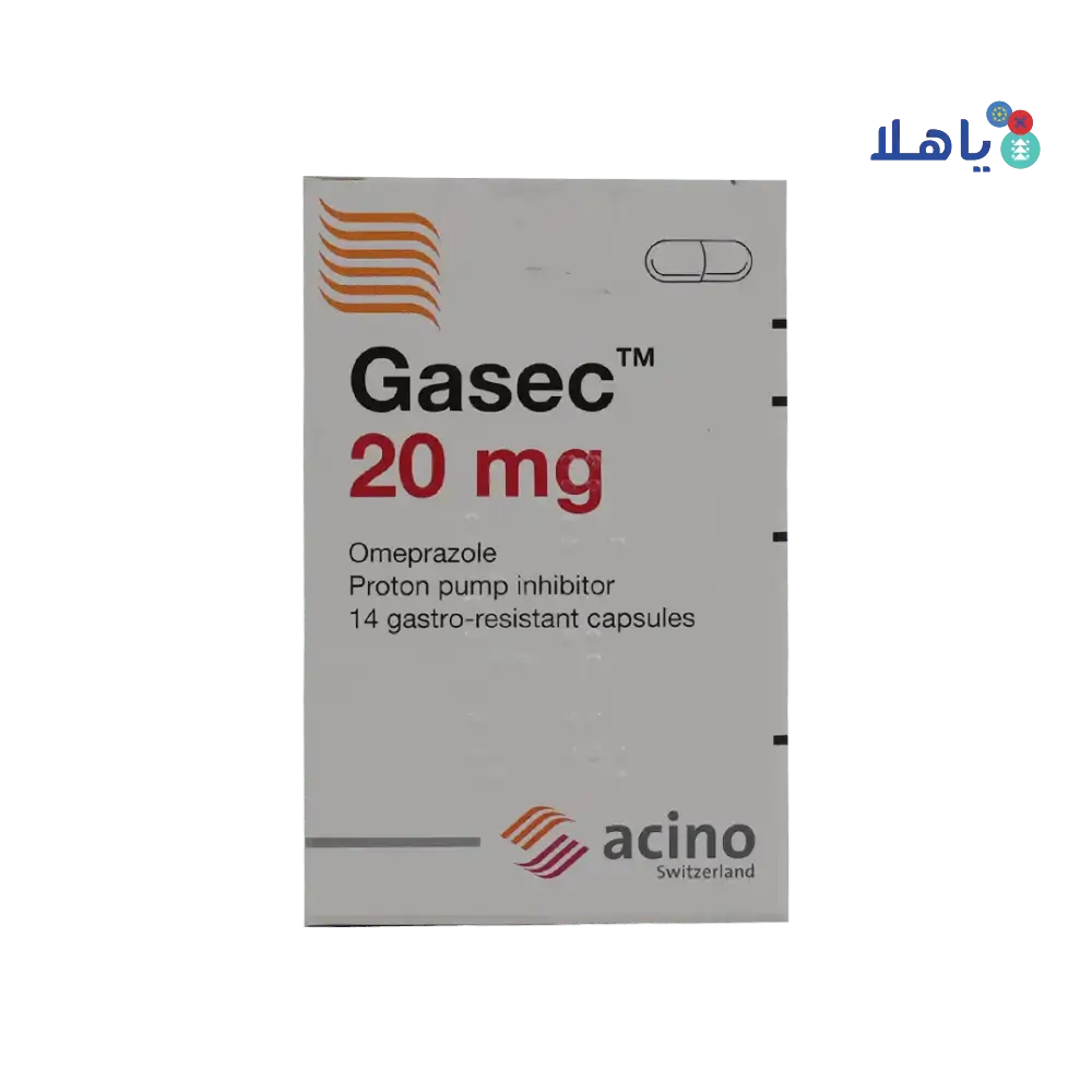 ACINO - Gasec 20Mg 14 Cap - Pharmazone - 